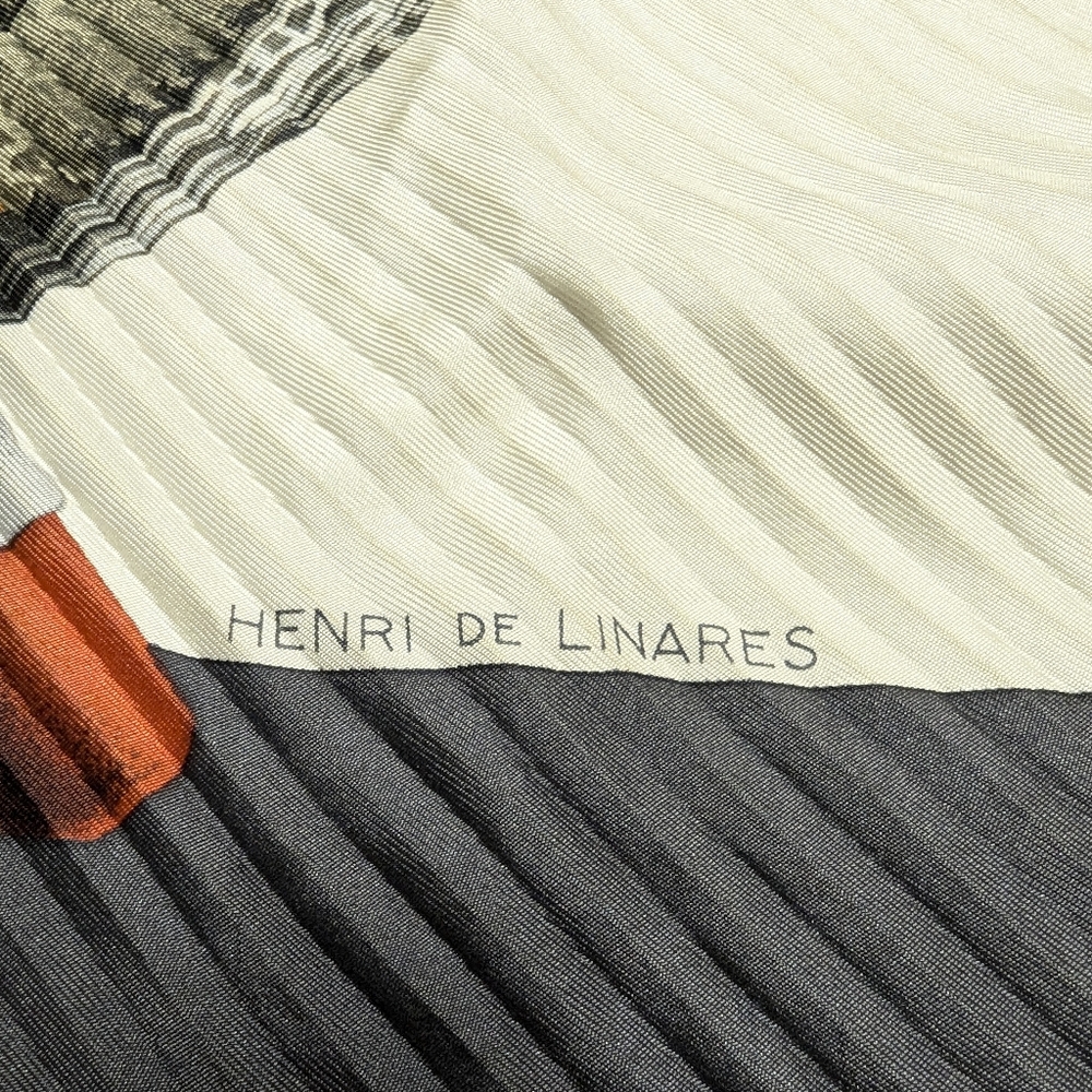 Hèrmes-Paris Henri De Linares Scarf - Picture 3 of 14